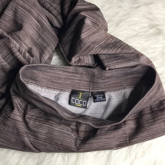 JC Coco Limon Striped Everyday Leggings S/M - Picture 2 of 6